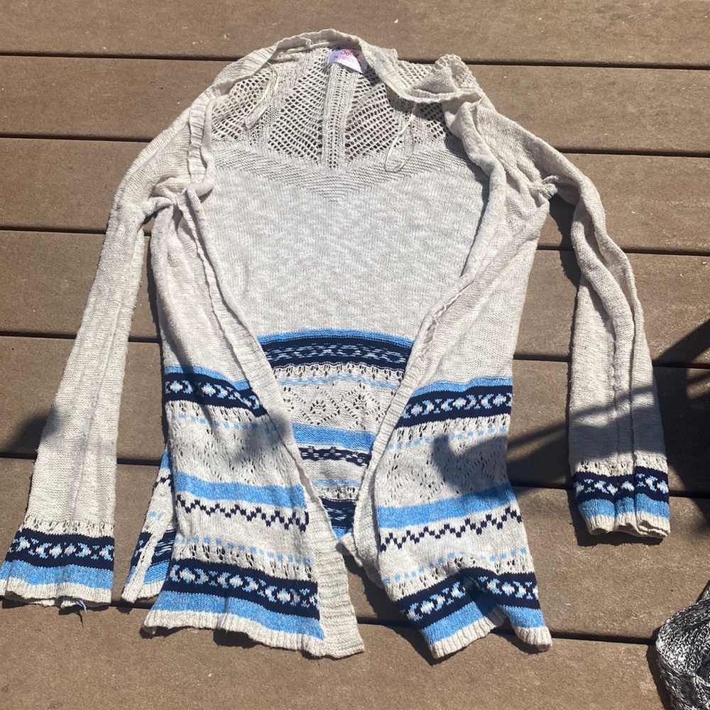 justice cardigan